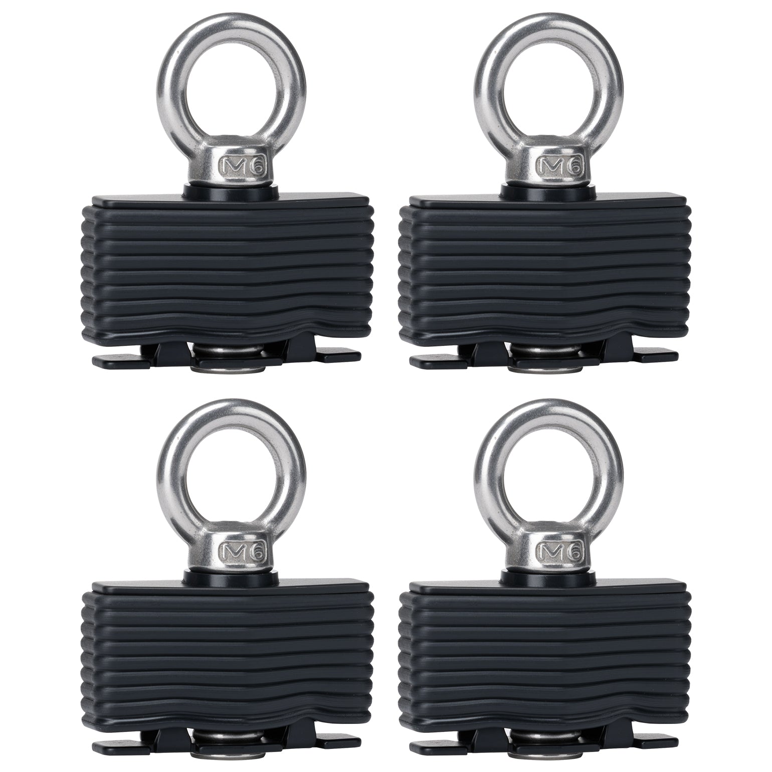 Kemimoto Universal Bed Tie Down Kit 4PCS Heavy‑Duty Stainless Steel