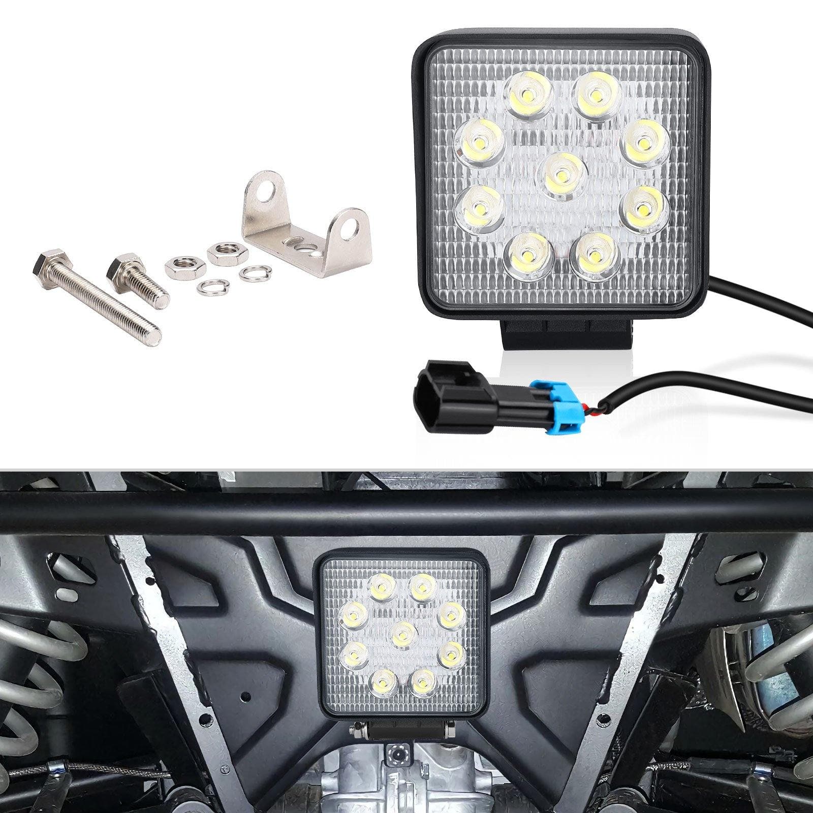 Kemimoto 40mm Wafer Backup Light for Polaris Ranger 1000 XP