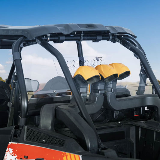Kemimoto Rear Windshield Polycarbonate for Polaris RZR XP 1000 Vented