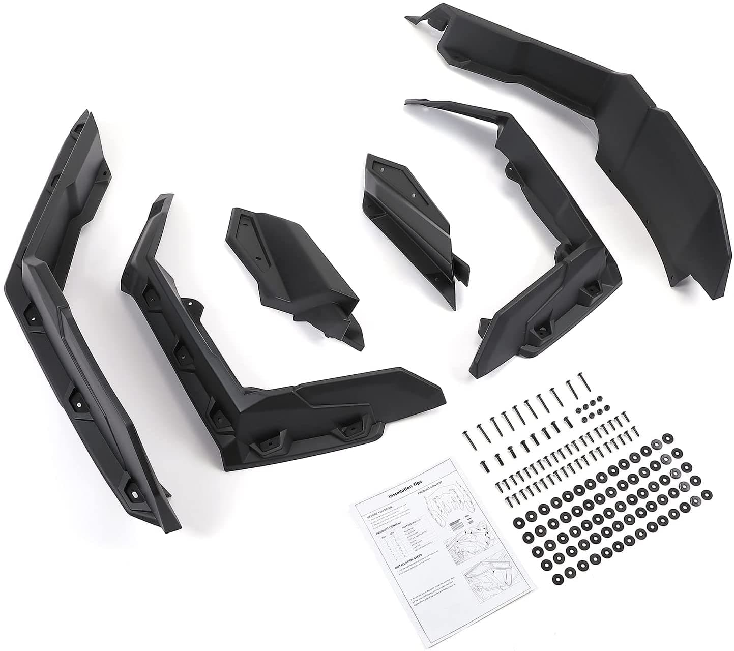Fender flares & Side mirrors & Door bags for Can‑Am Maverick X3 / X3 MAX