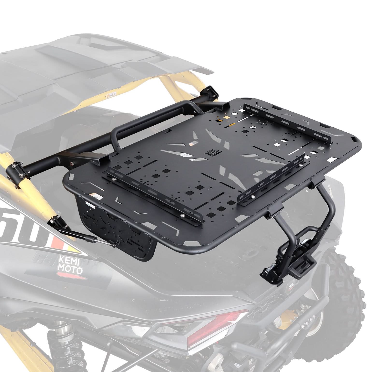 Kemimoto Heavy-Duty Spare Tire Carrier for 2024+ Can‑Am Maverick R