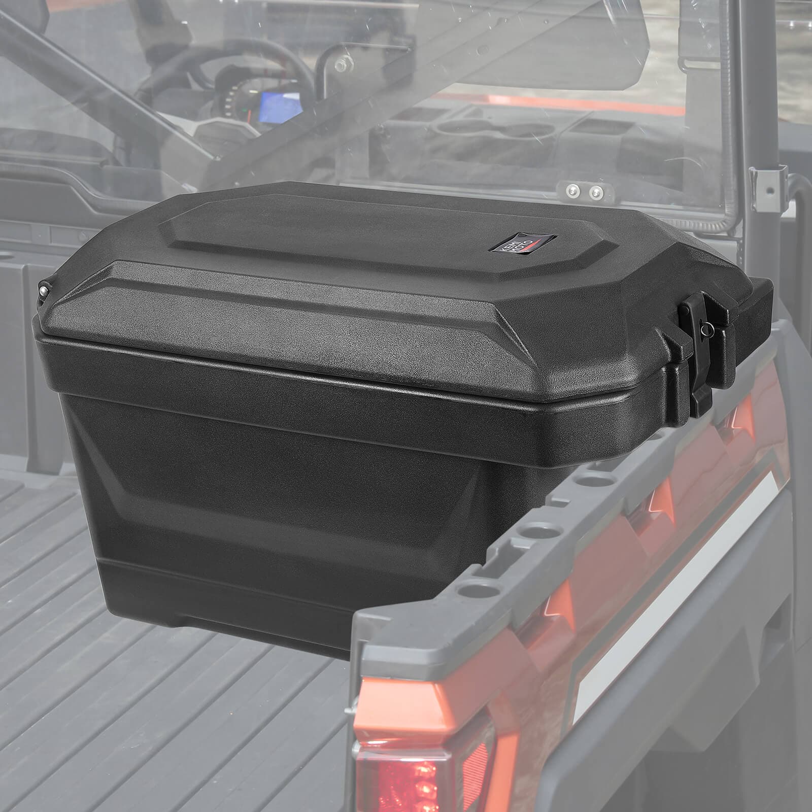 KEMIMOTO Cargo Box & Under Seat Storage Box Large Capacity 45L/26L