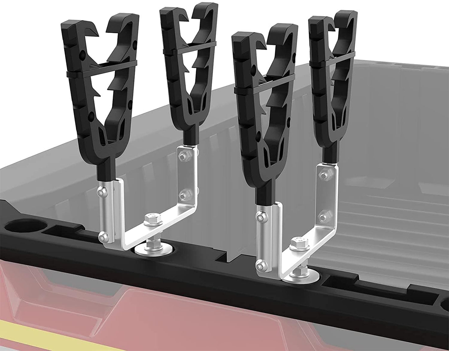 KEMIMOTO UTV Gun Mount Rack With Lock & Ride Anchor