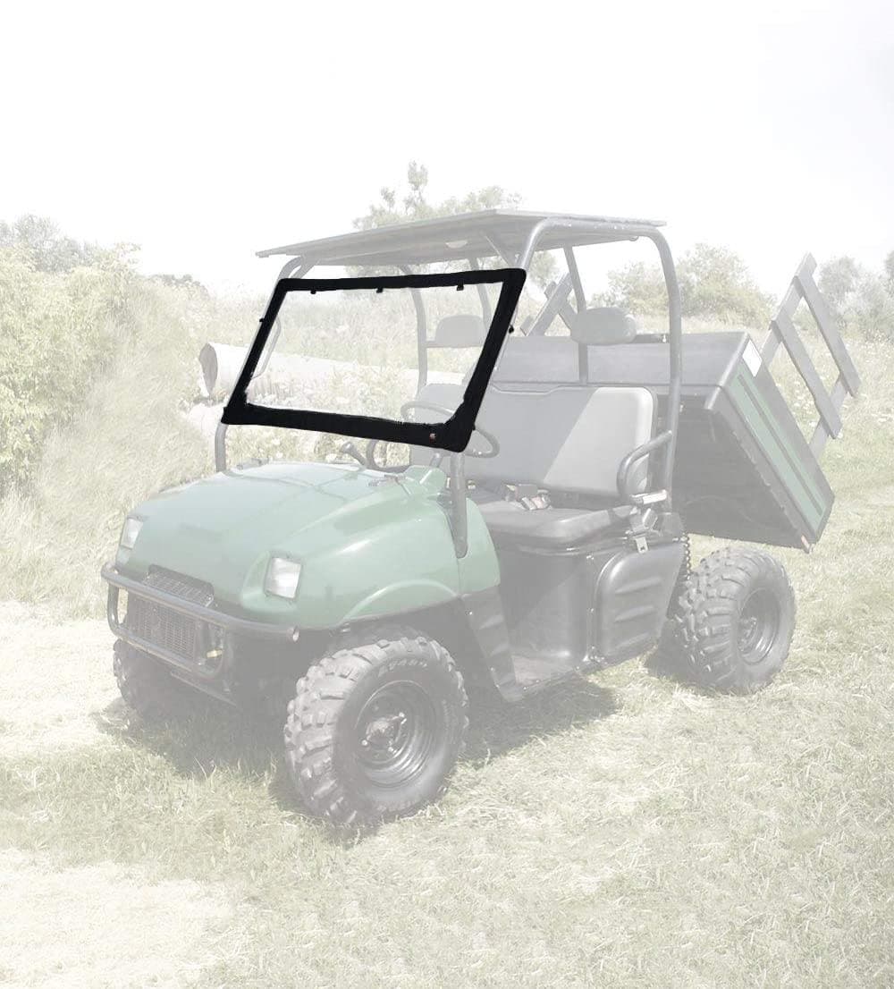KEMIMOTO Clear Windshield for Kawasaki Mule 2500/3000 & Polaris Ranger
