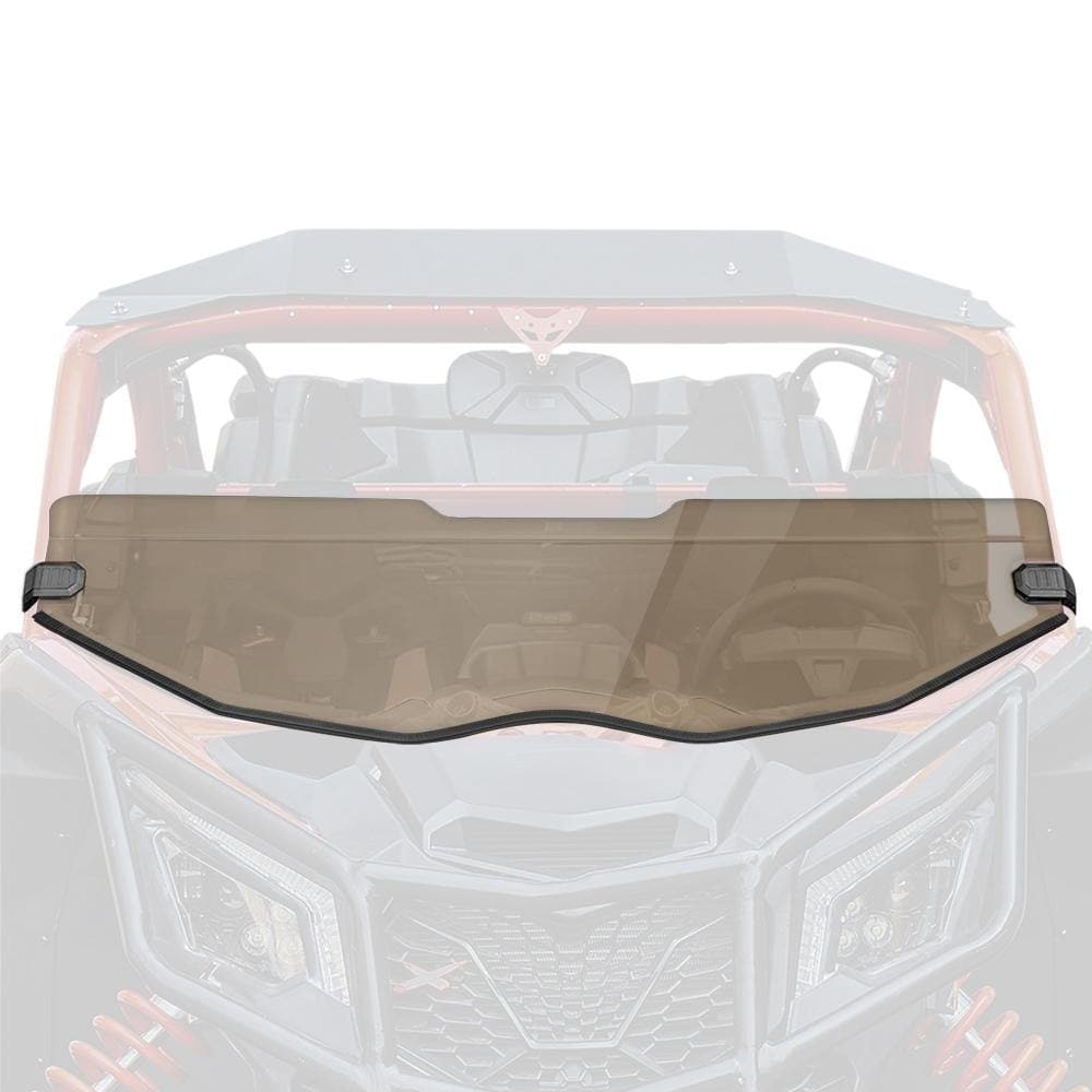 Kemimoto Tinted Half Windshield for Can‑Am Maverick X3