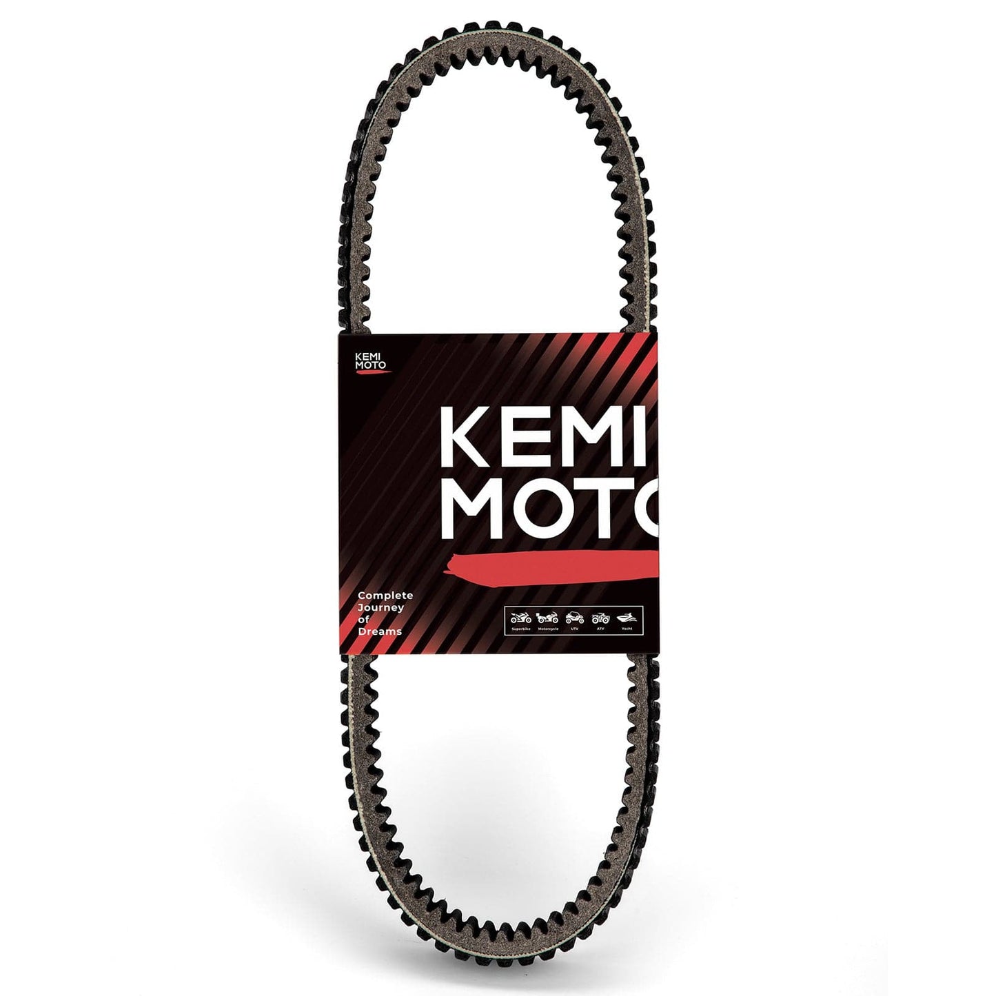 Kemimoto Heavy Duty Belts & Center Storage Bag Black