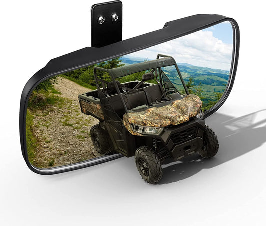 Kemimoto Adjustable Rear View Mirror for Polaris Ranger 500-1000
