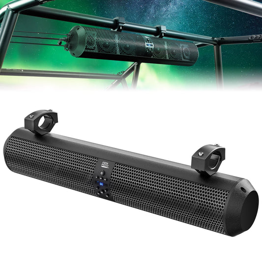 Kemimoto 6 Speaker UTV Bluetooth Sound Bar for Maverick X3/RZR