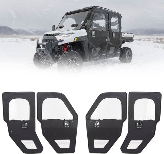 Kemimoto UTV Steel Doors for Polaris Ranger XP 1000