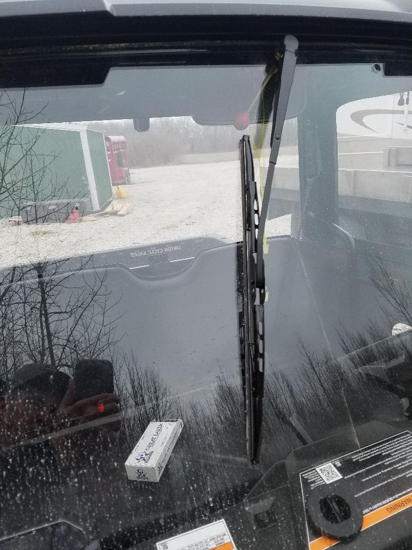 Kemimoto Manual Hand Operated UTV Windshield Wiper
