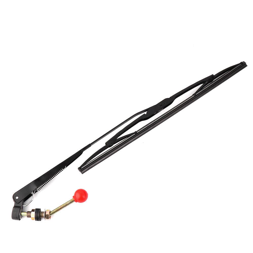 Kemimoto UTV Manual Hand Operated Windshield Wiper 16" Blade