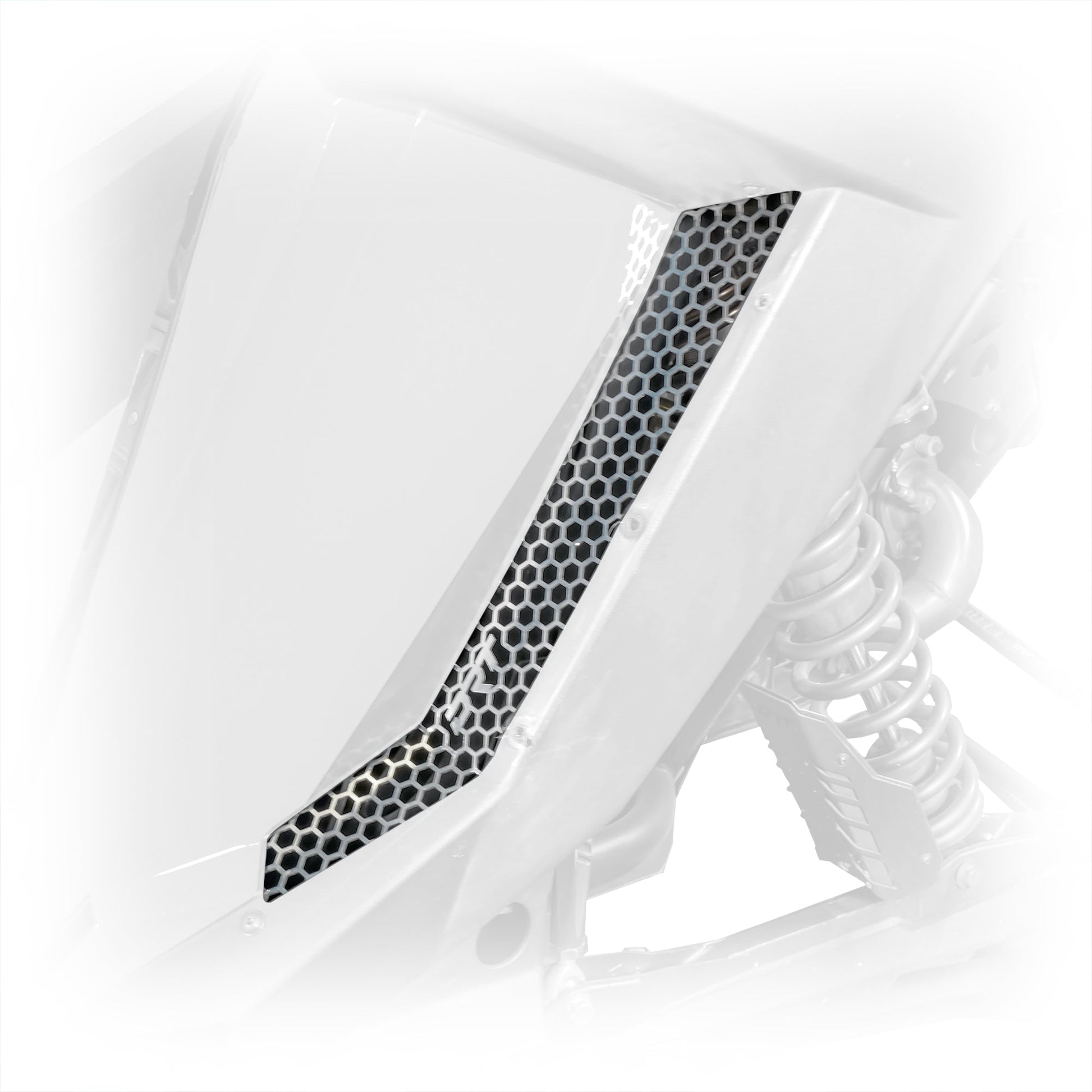 DRT Aluminum Rear Fender Screen for Polaris RZR Pro Turbo