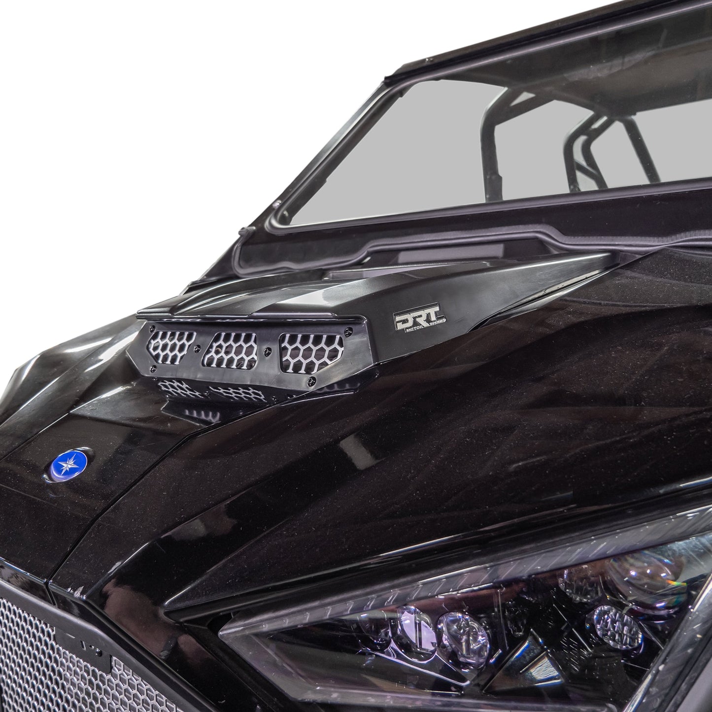 DRT Black Hood Scoop V2 for 2020-2024 Polaris RZR
