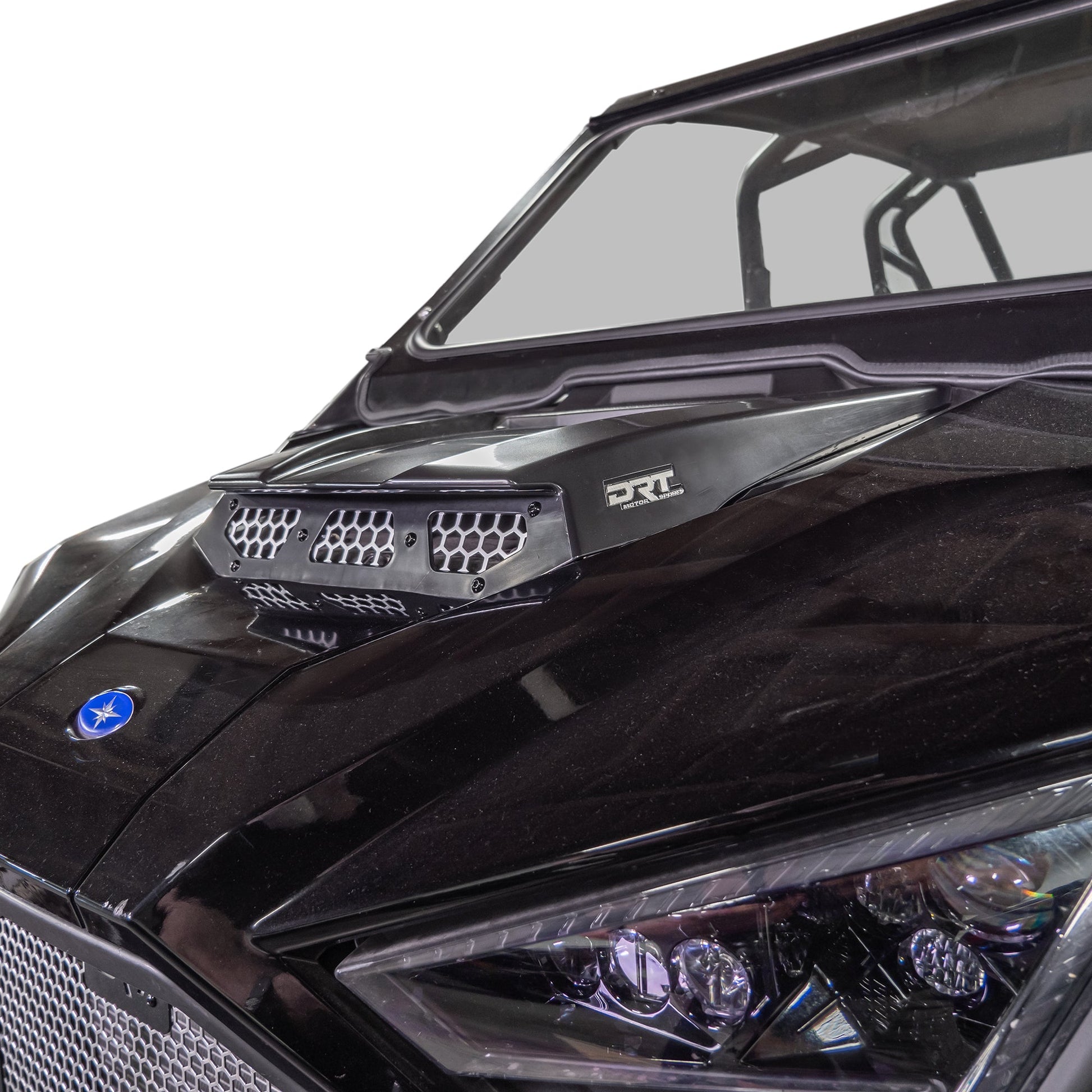 DRT Black Hood Scoop V2 for 2020-2024 Polaris RZR