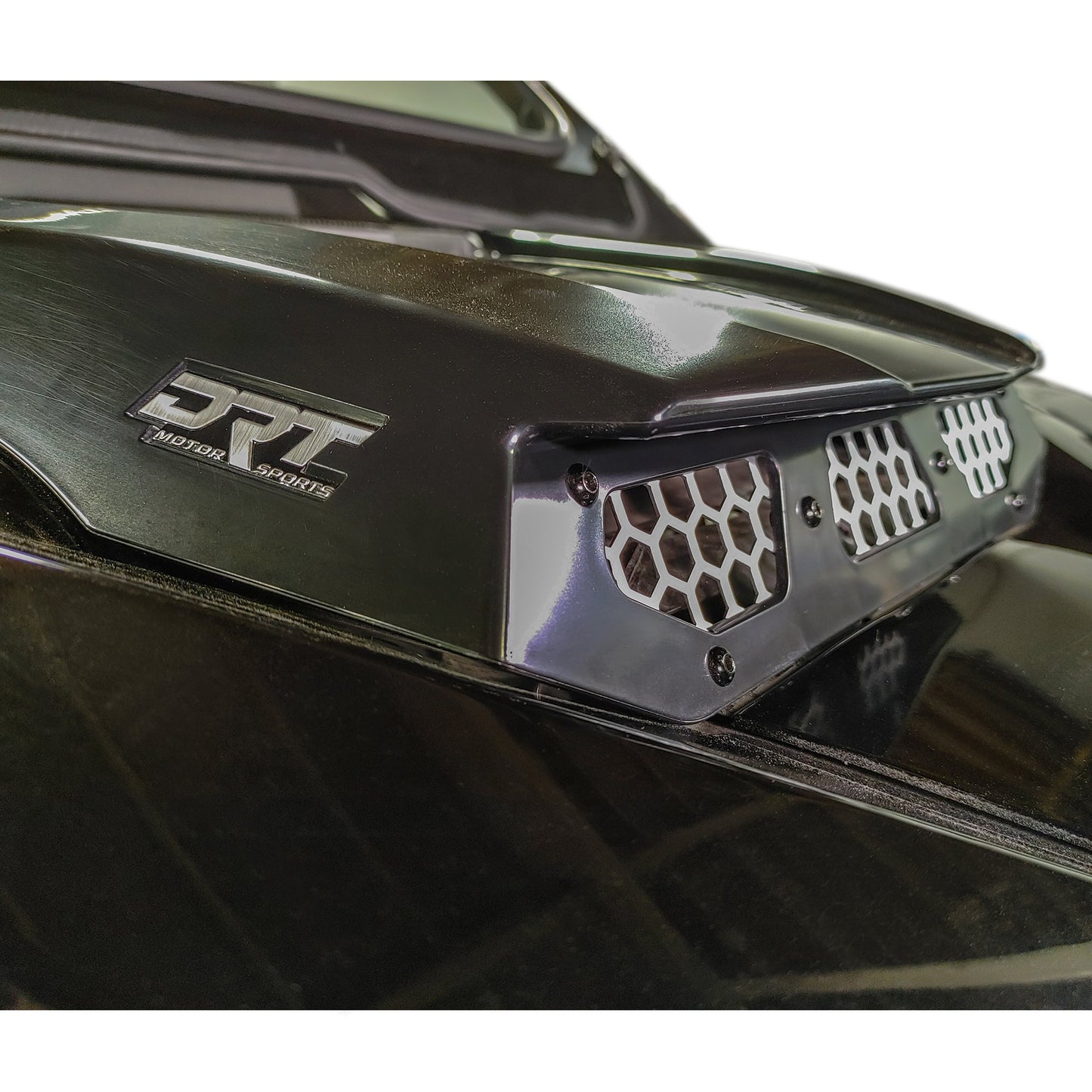 DRT Black Hood Scoop V2 for 2020-2024 Polaris RZR