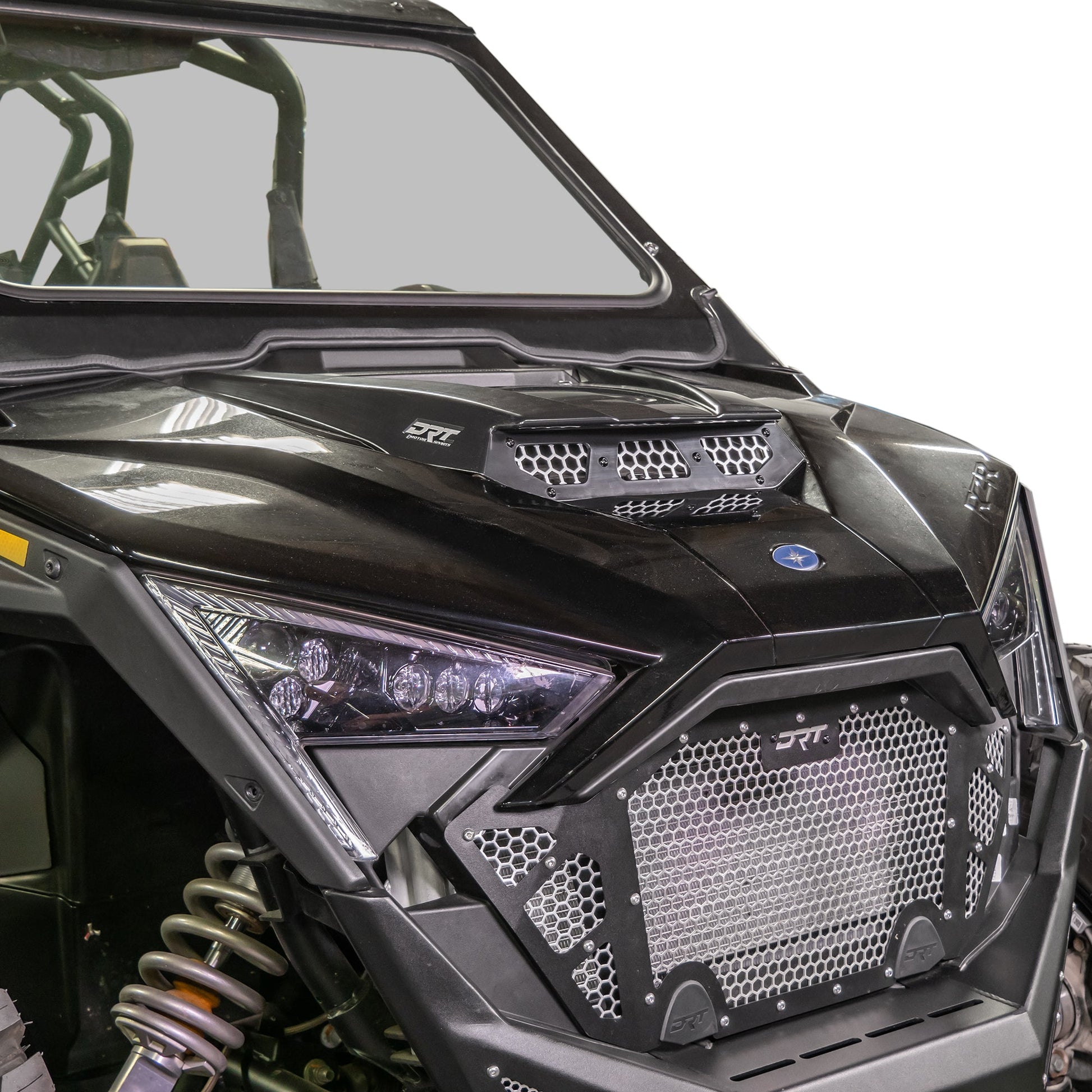 DRT Black Hood Scoop V2 for 2020-2024 Polaris RZR