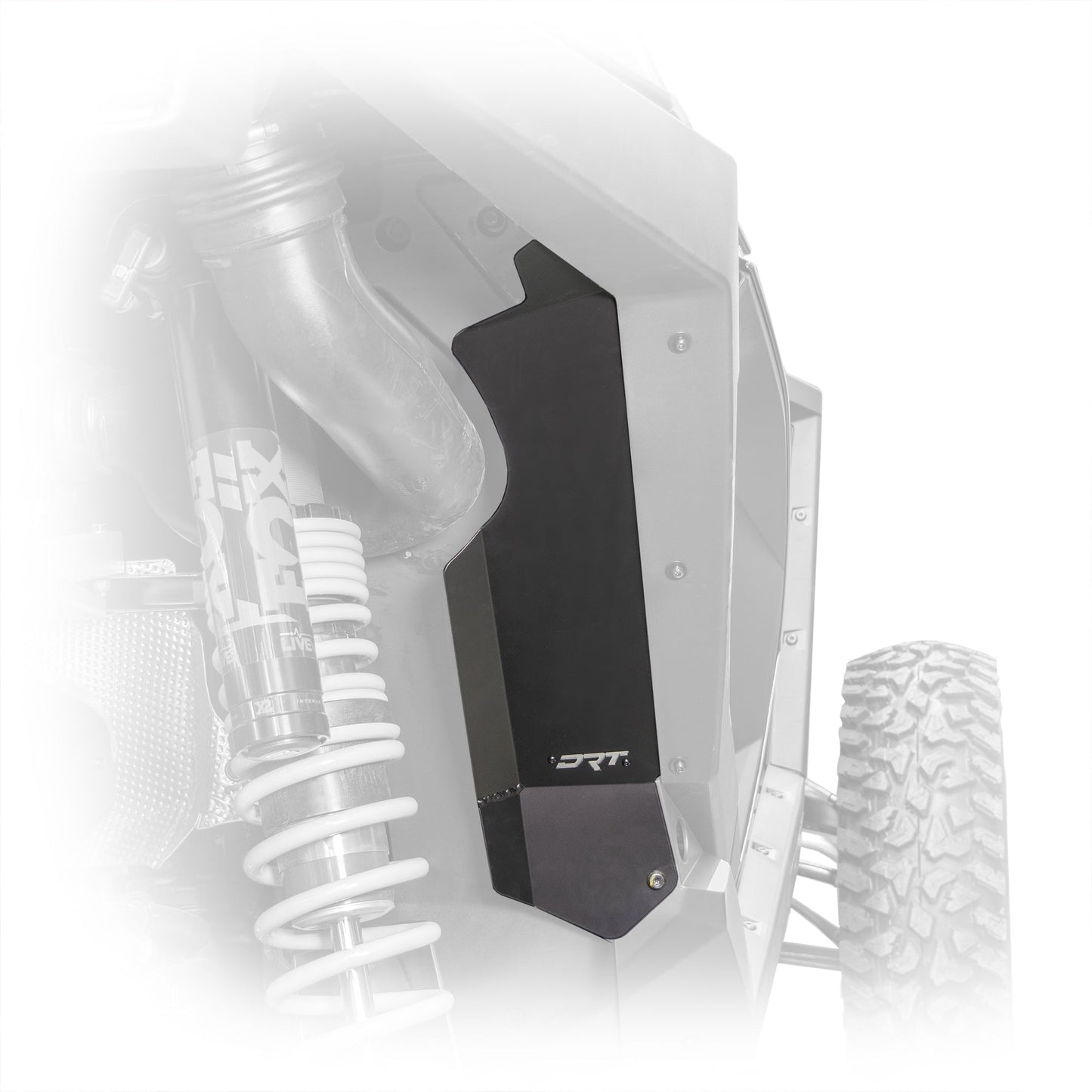 DRT Aluminum Rear Fender Guard for Polaris RZR Turbo R