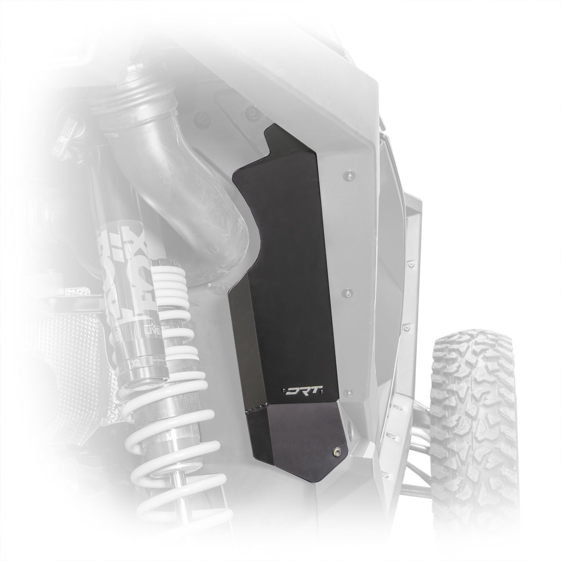 DRT Aluminum Rear Fender Guard for Polaris RZR Turbo R