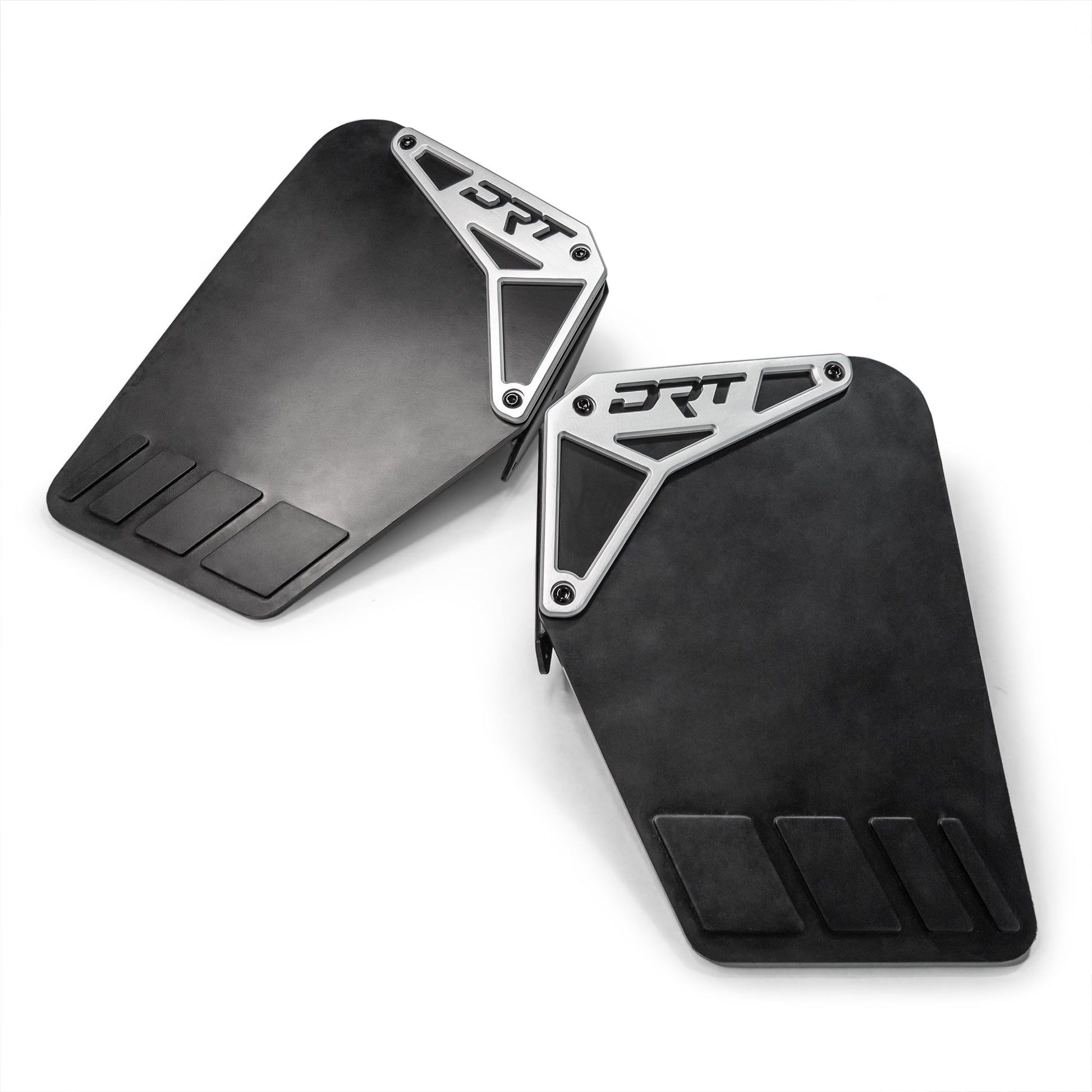 DRT Billet Aluminum Extended Mud Flap Kit for Polaris RZR