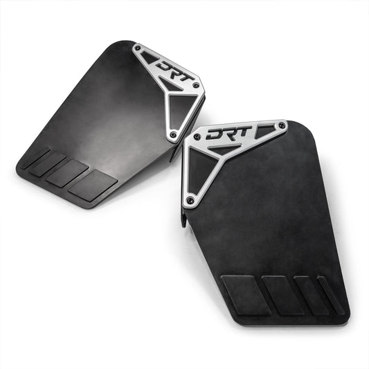 DRT Billet Aluminum Extended Mud Flap Kit for Polaris RZR