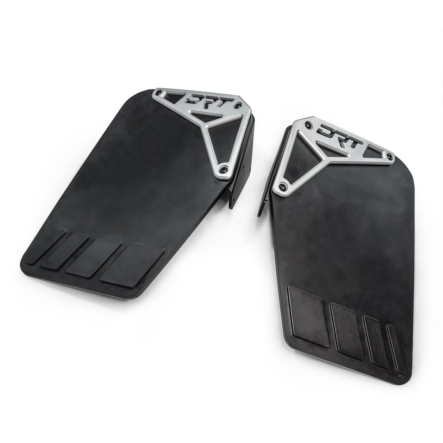 DRT Billet Aluminum Extended Mud Flap Kit for Polaris RZR