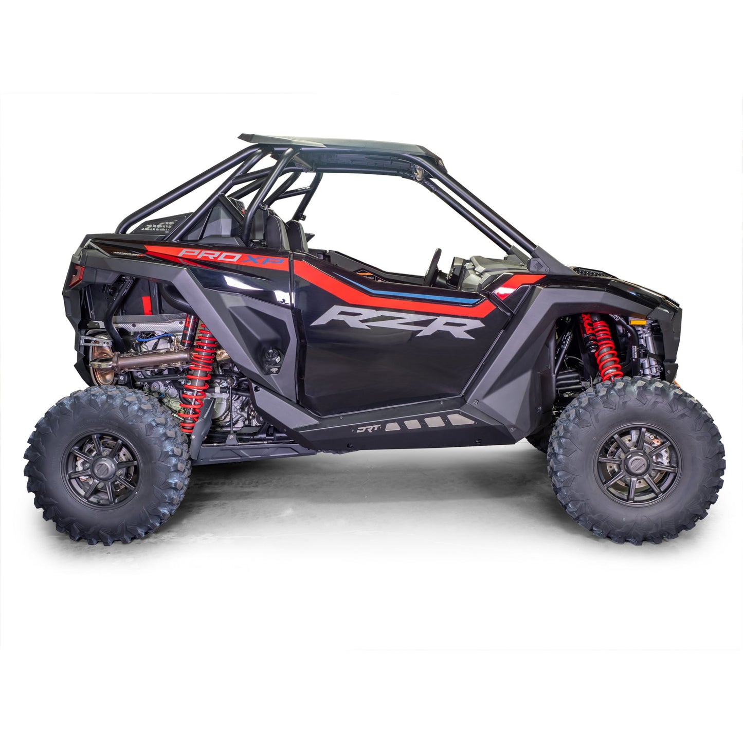 DRT Premium Black Rock Sliders for Polaris RZR Pro 2-Seat