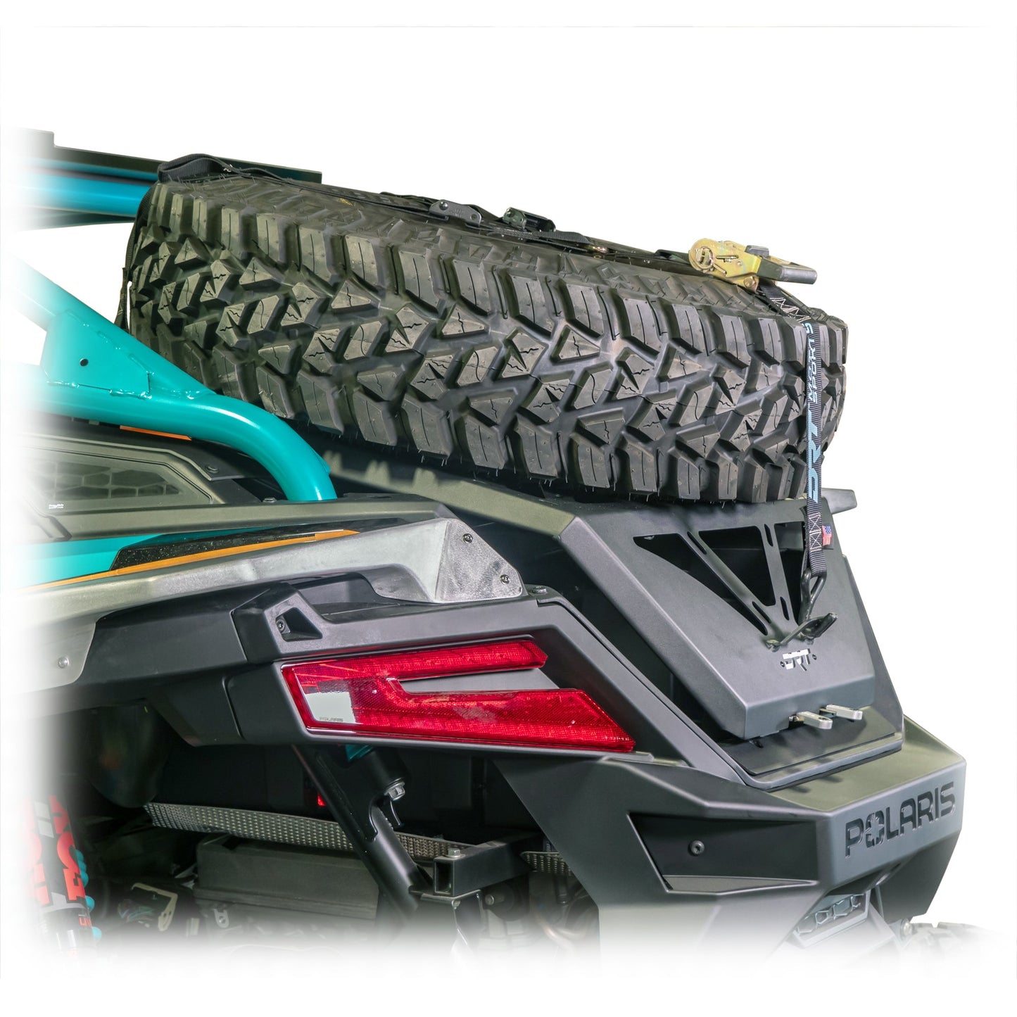 DRT Polaris Pro Series 35" Tire Carrier Adventure Rack V2