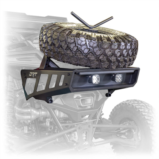DRT Fixed Tire Carrier for Polaris RZR Pro R