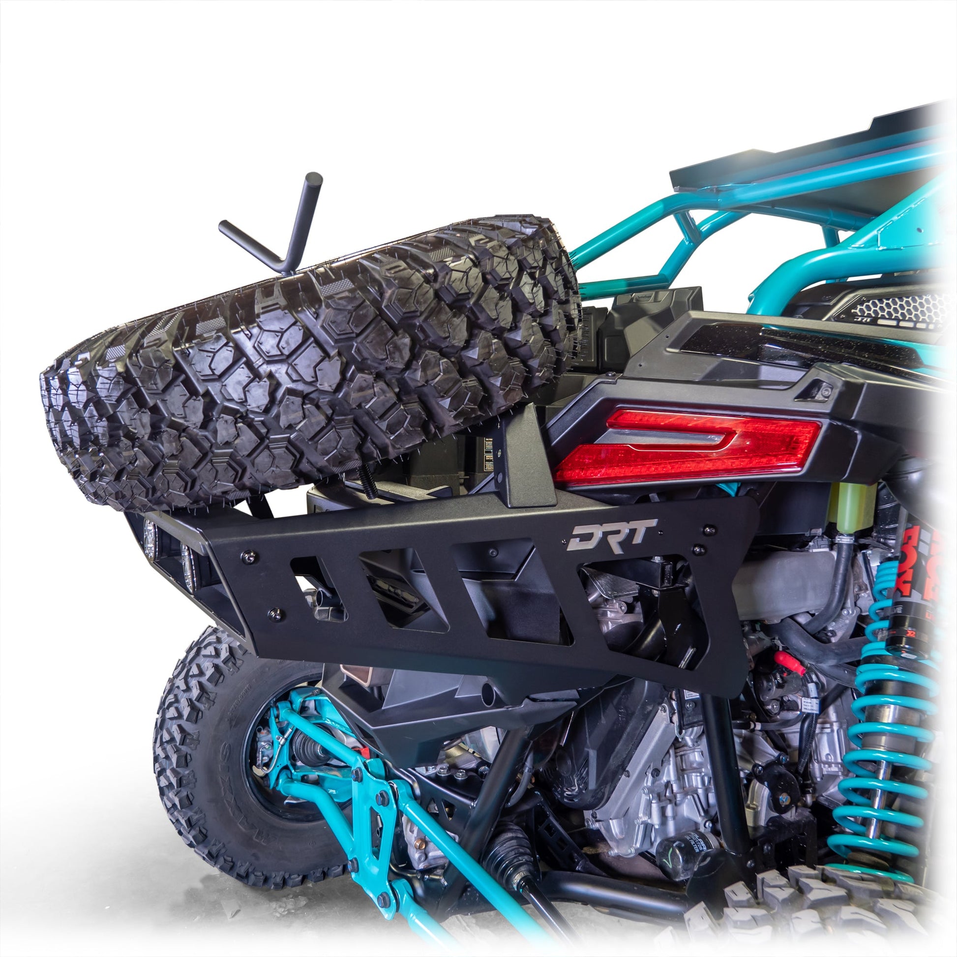 DRT Fixed Tire Carrier for Polaris RZR Pro R