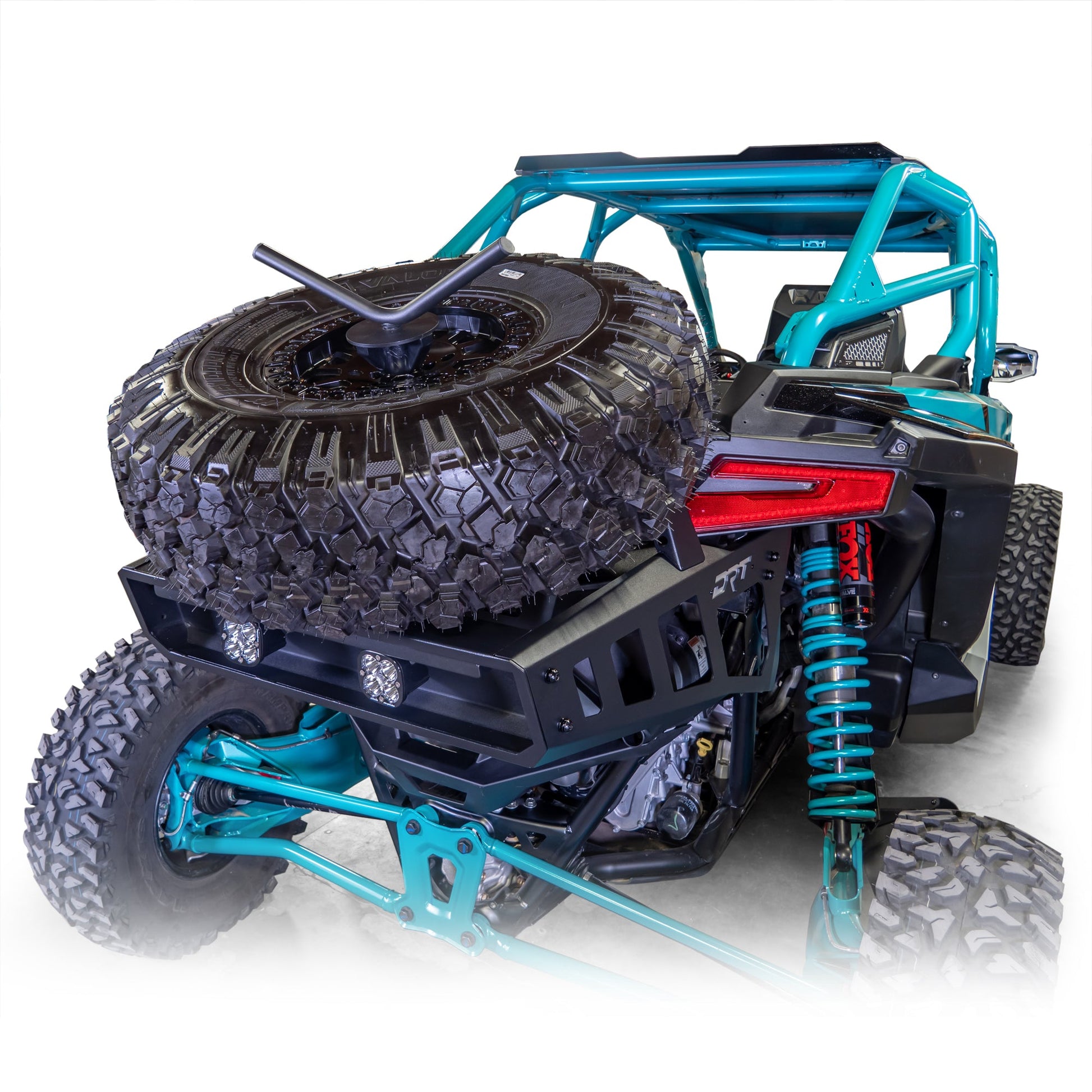 DRT Fixed Tire Carrier for Polaris RZR Pro R