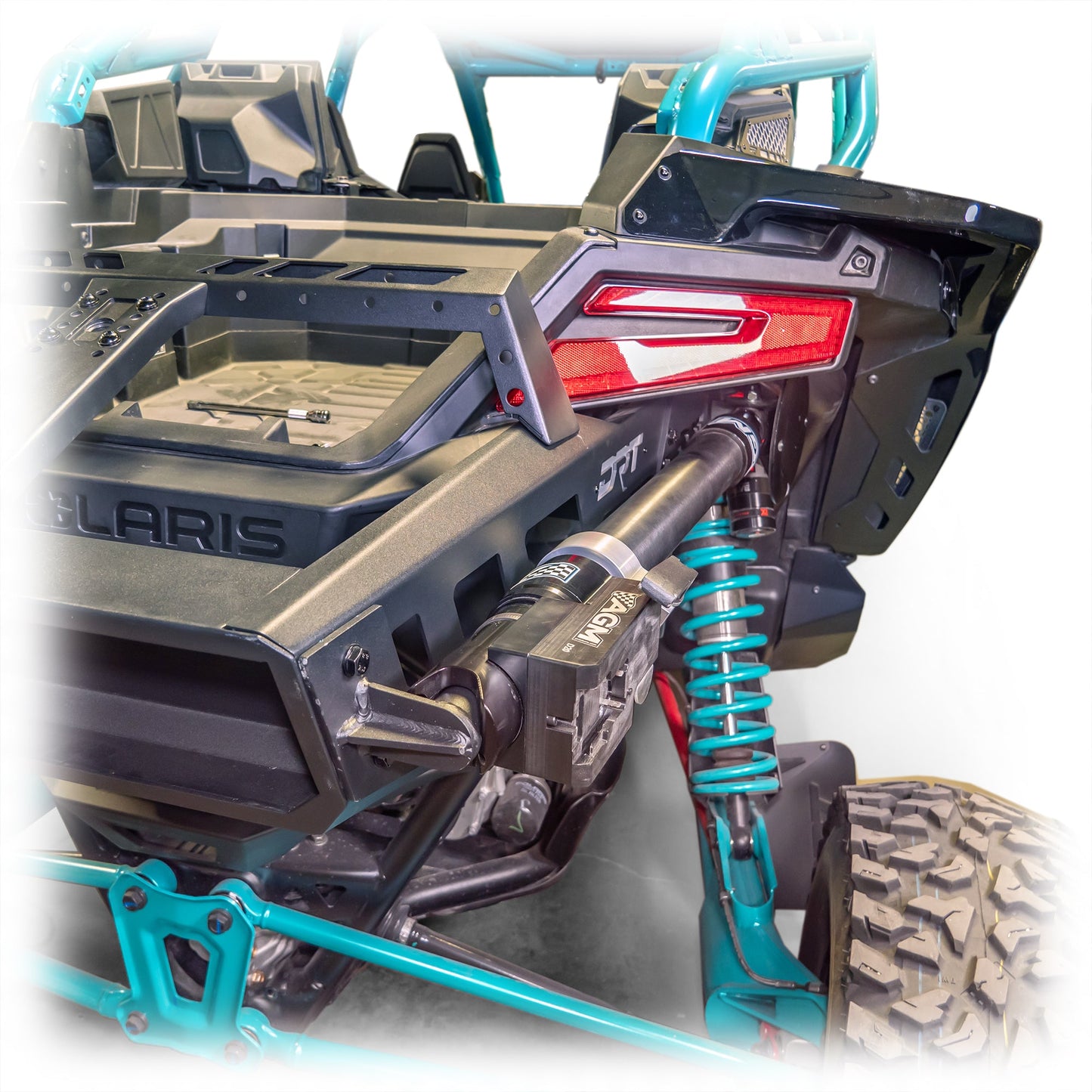 DRT Polaris Pro R Desert Runner Tire Carrier Jack Holder