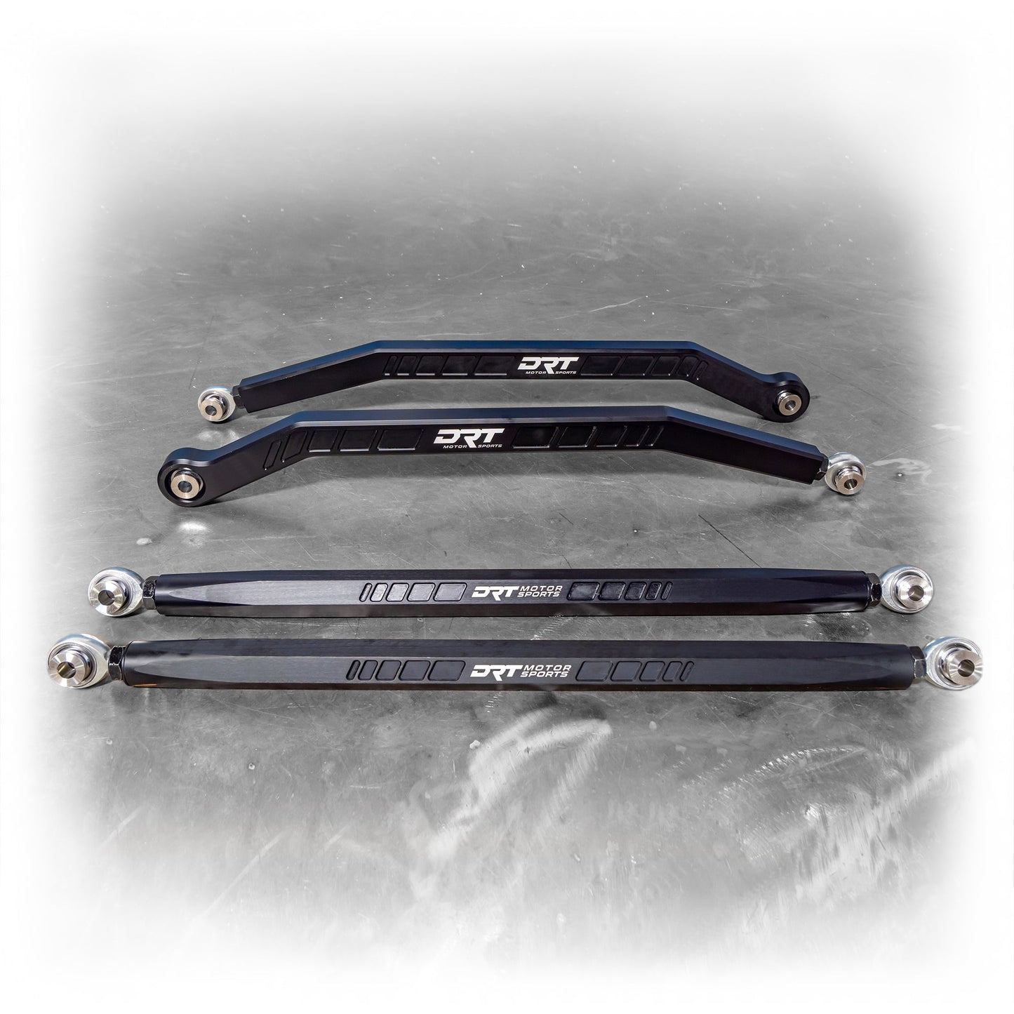 DRT Billet Aluminum High Clearance Radius Rods for Polaris XP
