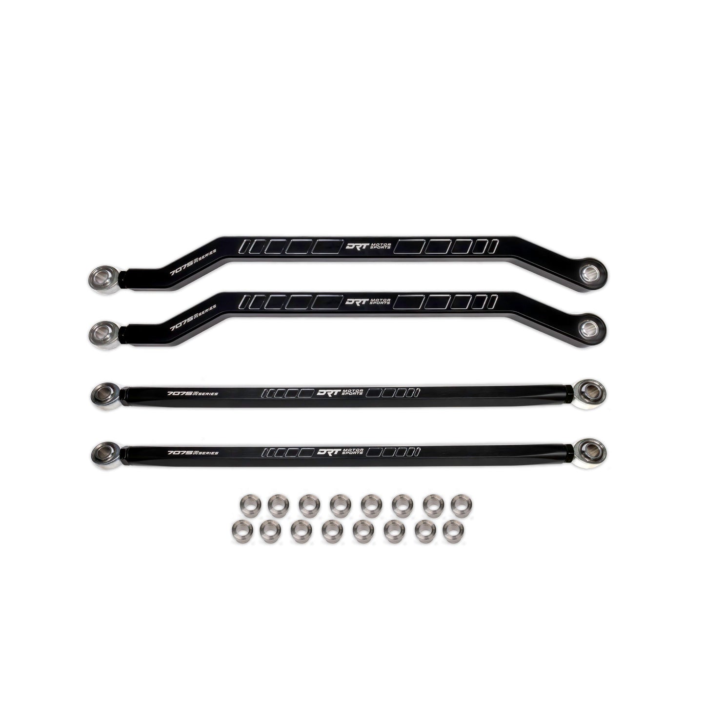 DRT Billet Aluminum 7075 XD High Clearance Radius Rod Set