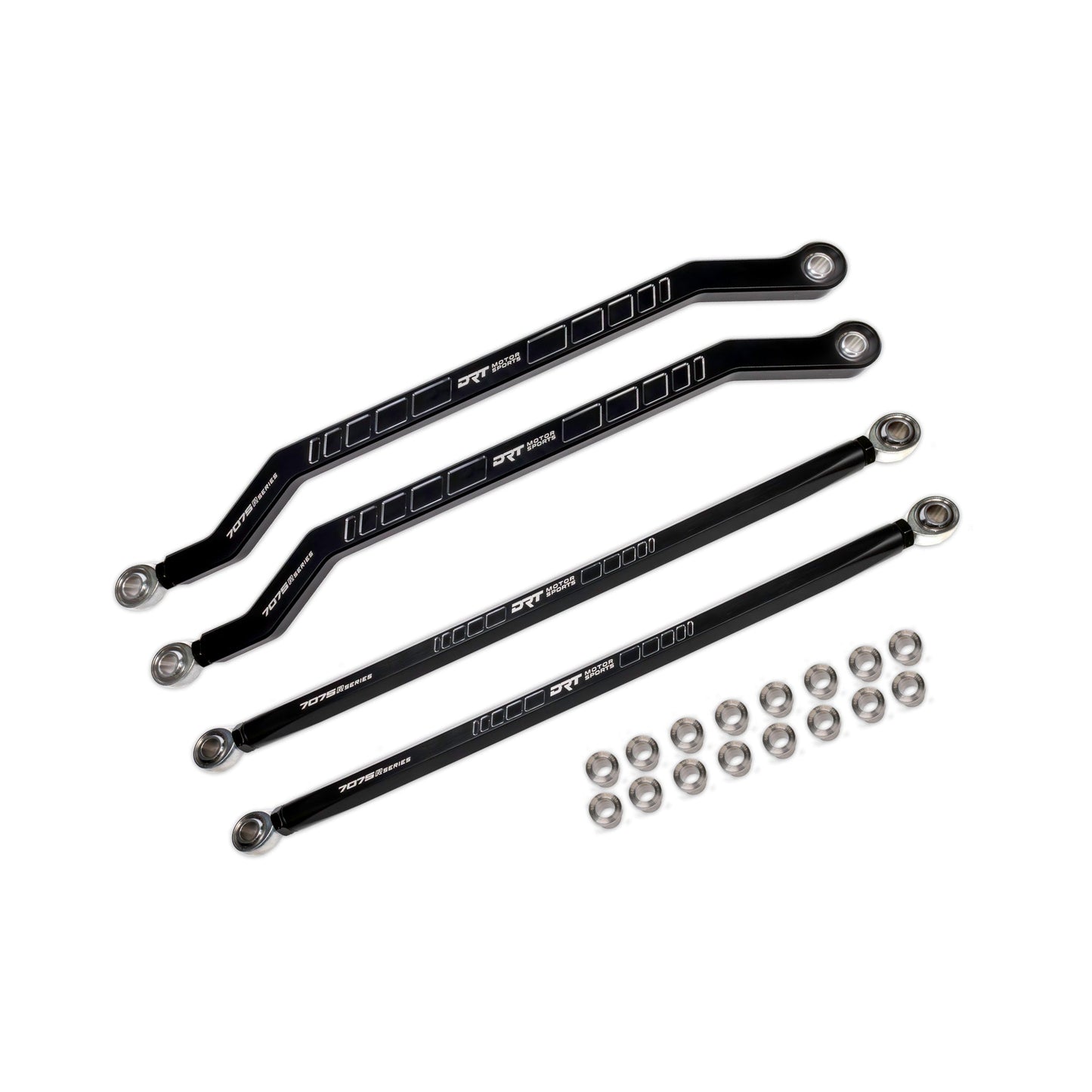 DRT Billet Aluminum 7075 XD High Clearance Radius Rod Set