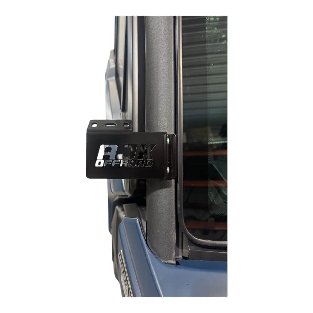 Can‑Am Defender HD10 and HD11 A‑Pillar Light Mount – Black Powder‑Coated