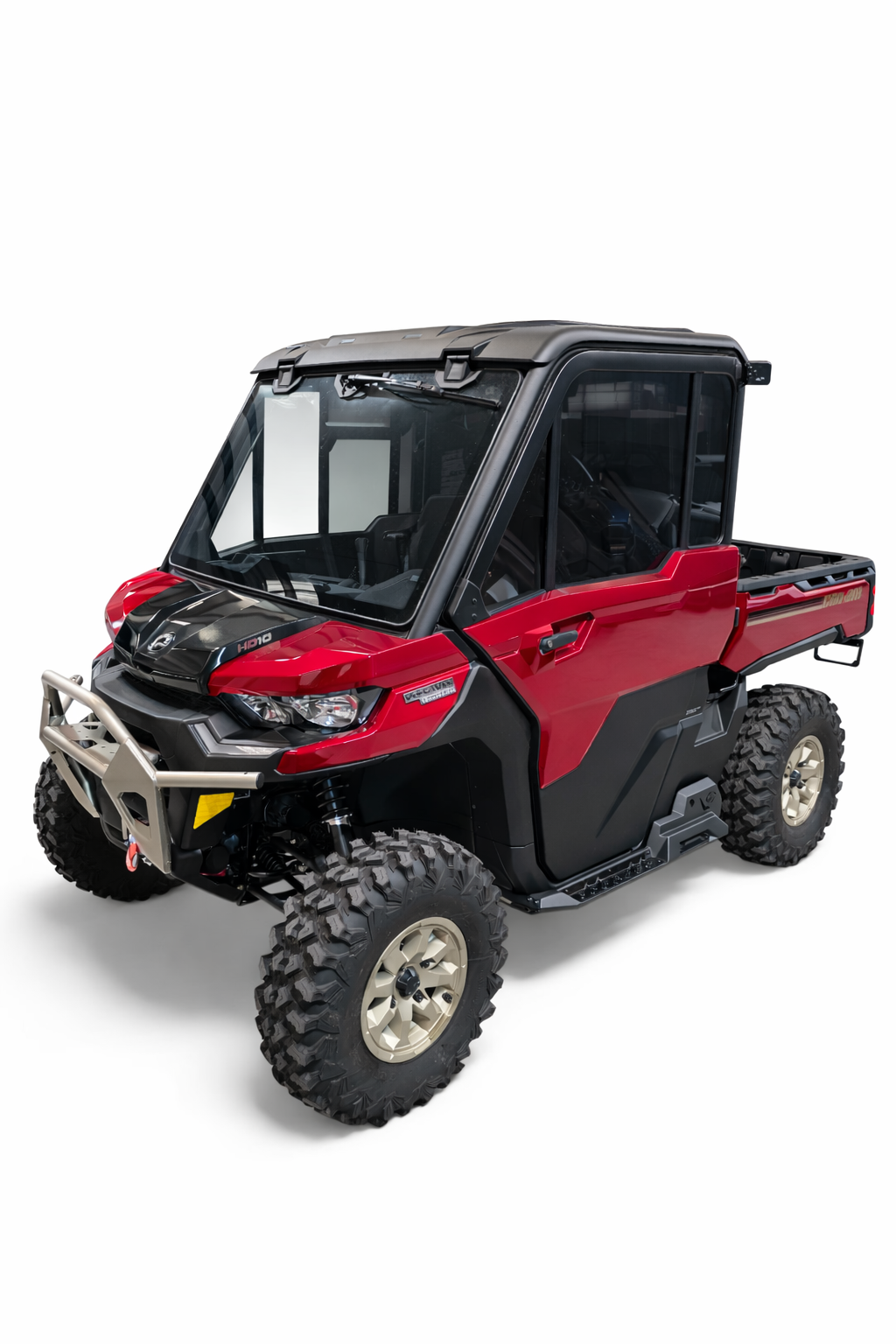 Can-Am Defender HD10 Rock Steps Hammer Black Powder Coat 2-Seat
