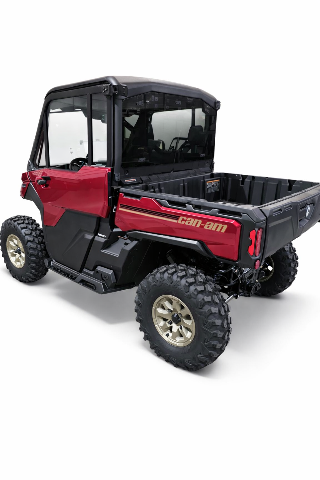 Can-Am Defender HD10 Rock Steps Hammer Black Powder Coat 2-Seat
