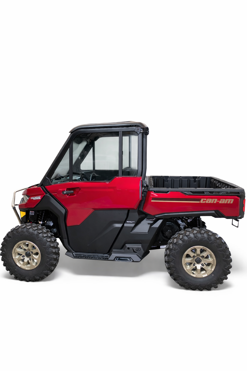 Can-Am Defender HD10 Rock Steps Hammer Black Powder Coat 2-Seat