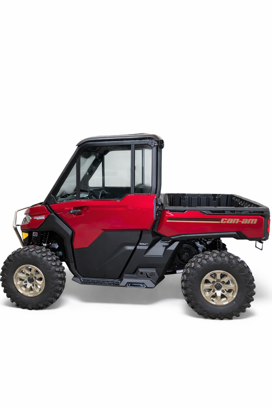 Can-Am Defender HD10 Rock Steps Hammer Black Powder Coat 2-Seat