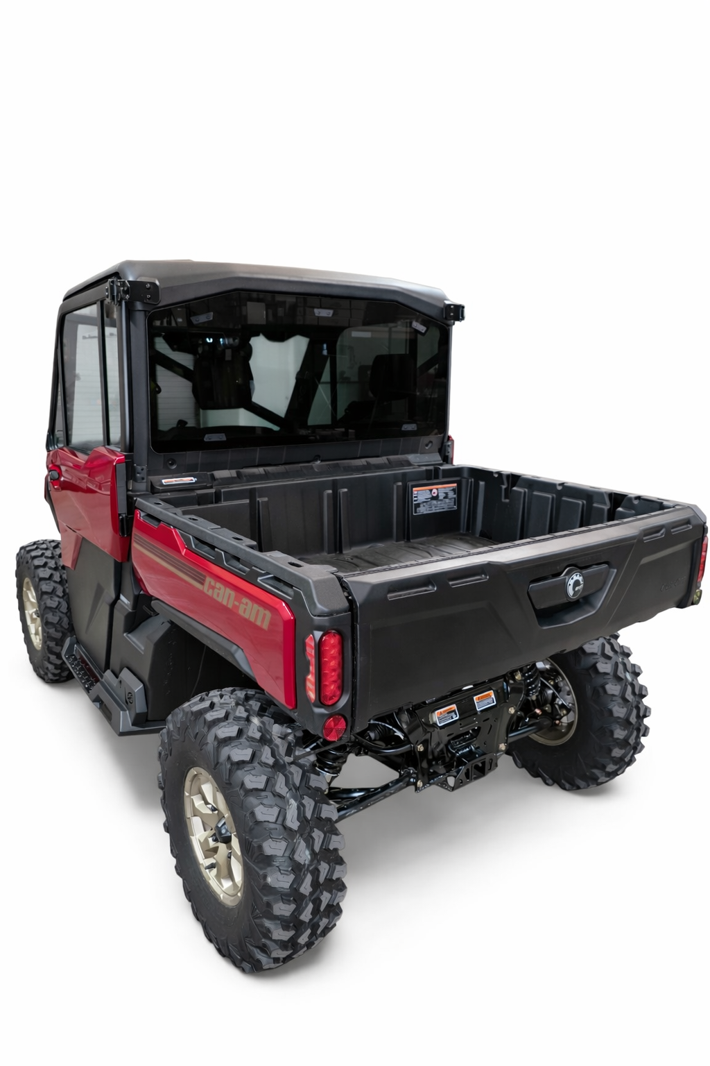 Can-Am Defender HD10 Rock Steps Hammer Black Powder Coat 2-Seat