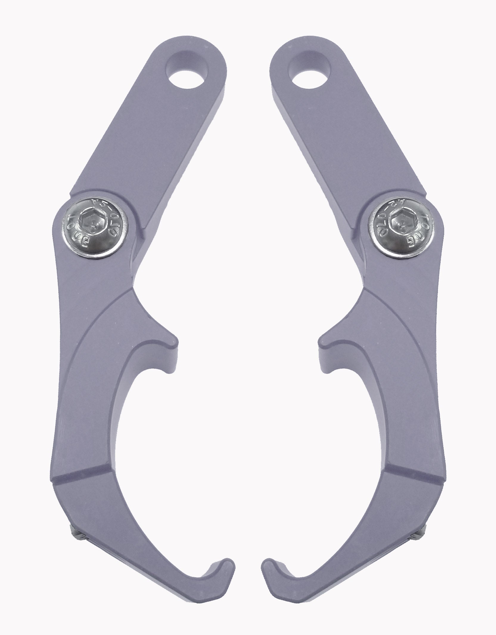 Light Mounts A-Pillar Mount Half Clamp Design Black Anodized