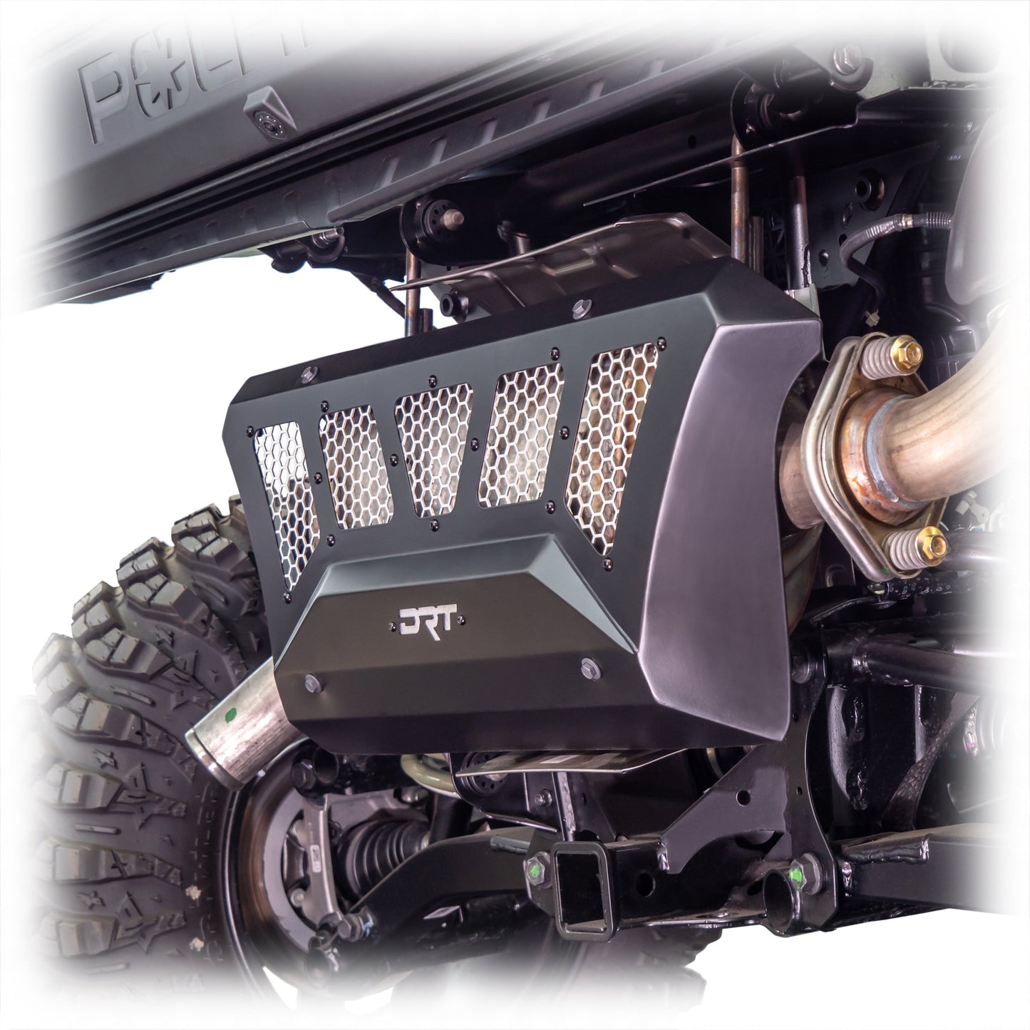 DRT Polaris 2024+ XPEDITION Vented Aluminum Exhaust Cover