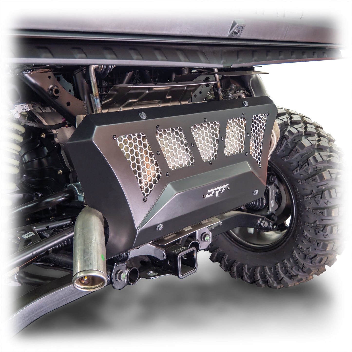 DRT Polaris 2024+ XPEDITION Vented Aluminum Exhaust Cover