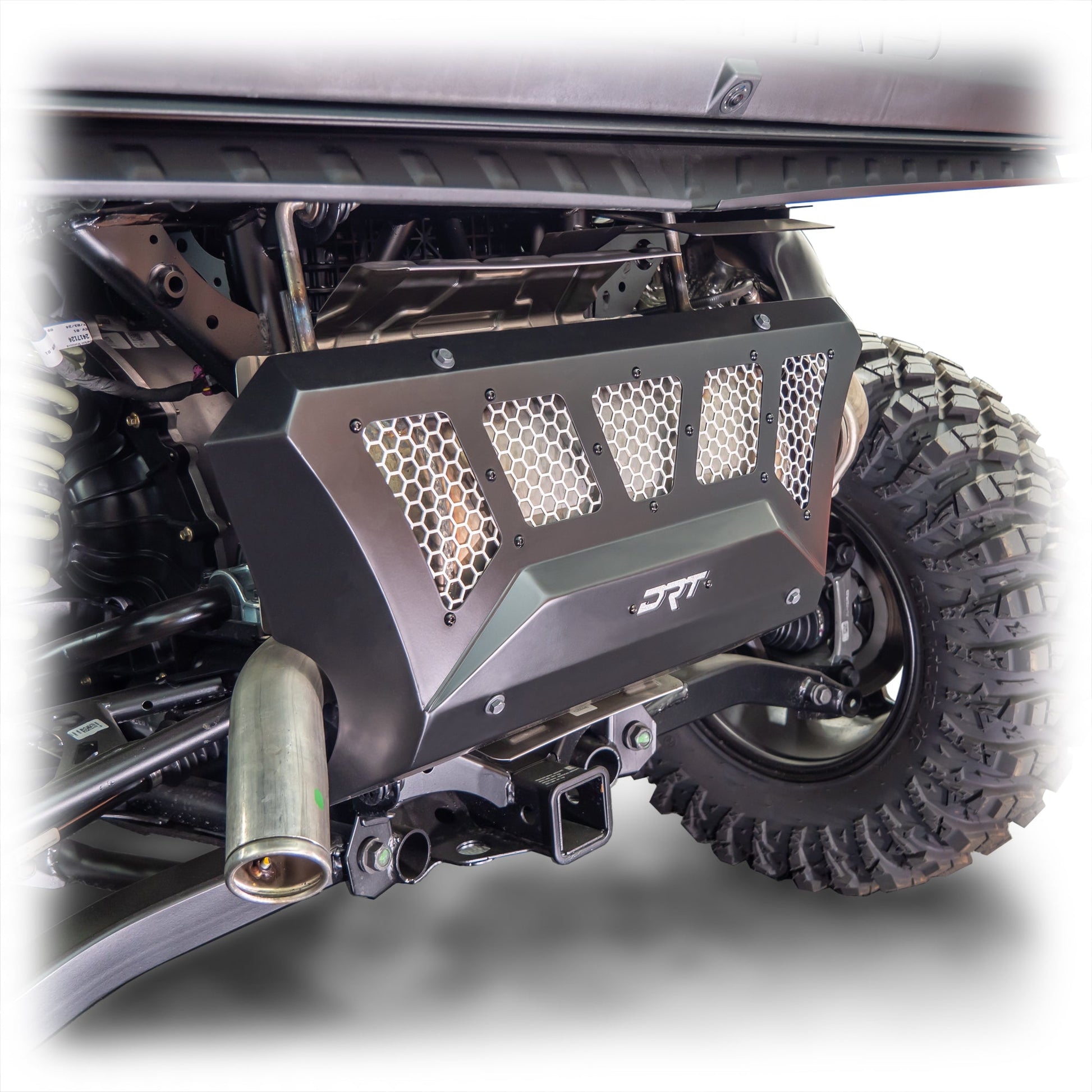 DRT Polaris 2024+ XPEDITION Vented Aluminum Exhaust Cover