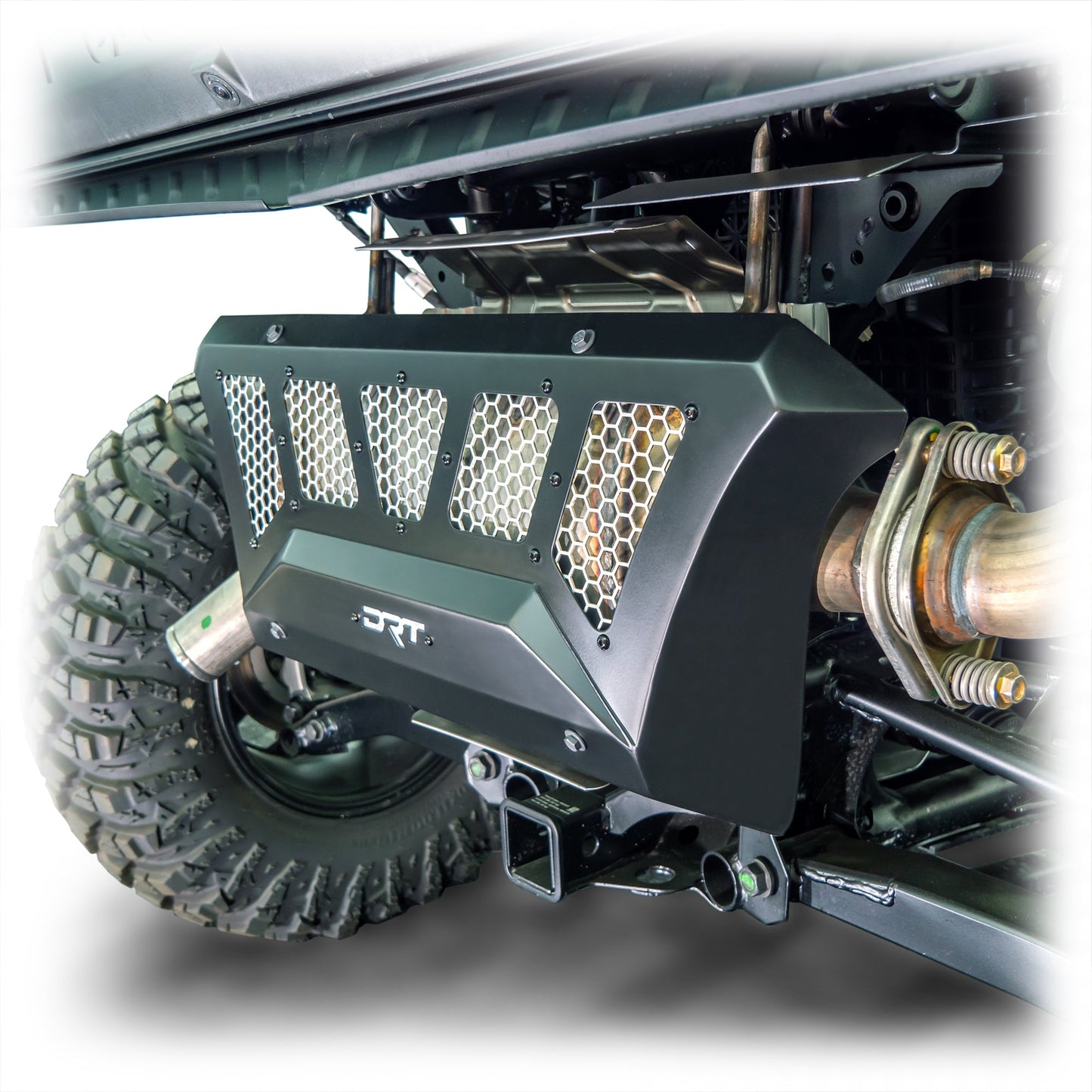 DRT Polaris 2024+ XPEDITION Vented Aluminum Exhaust Cover