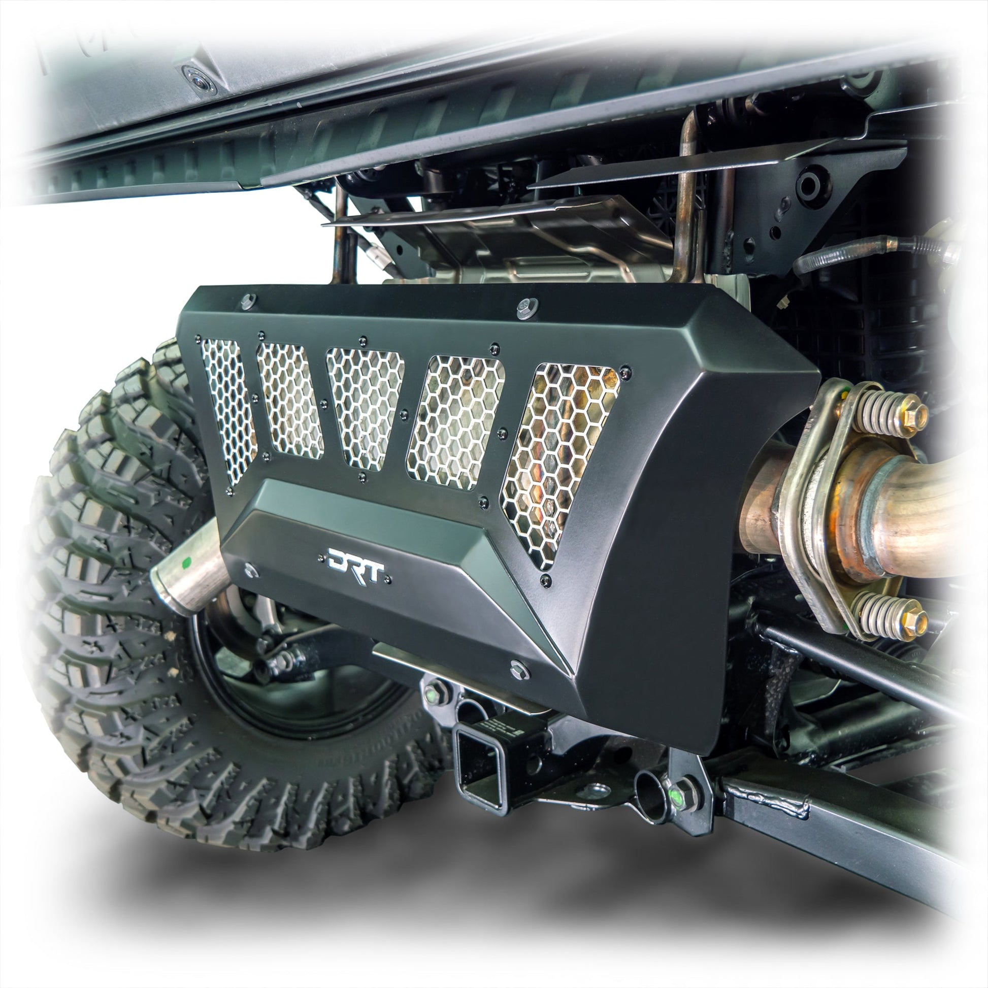 DRT Polaris 2024+ XPEDITION Vented Aluminum Exhaust Cover