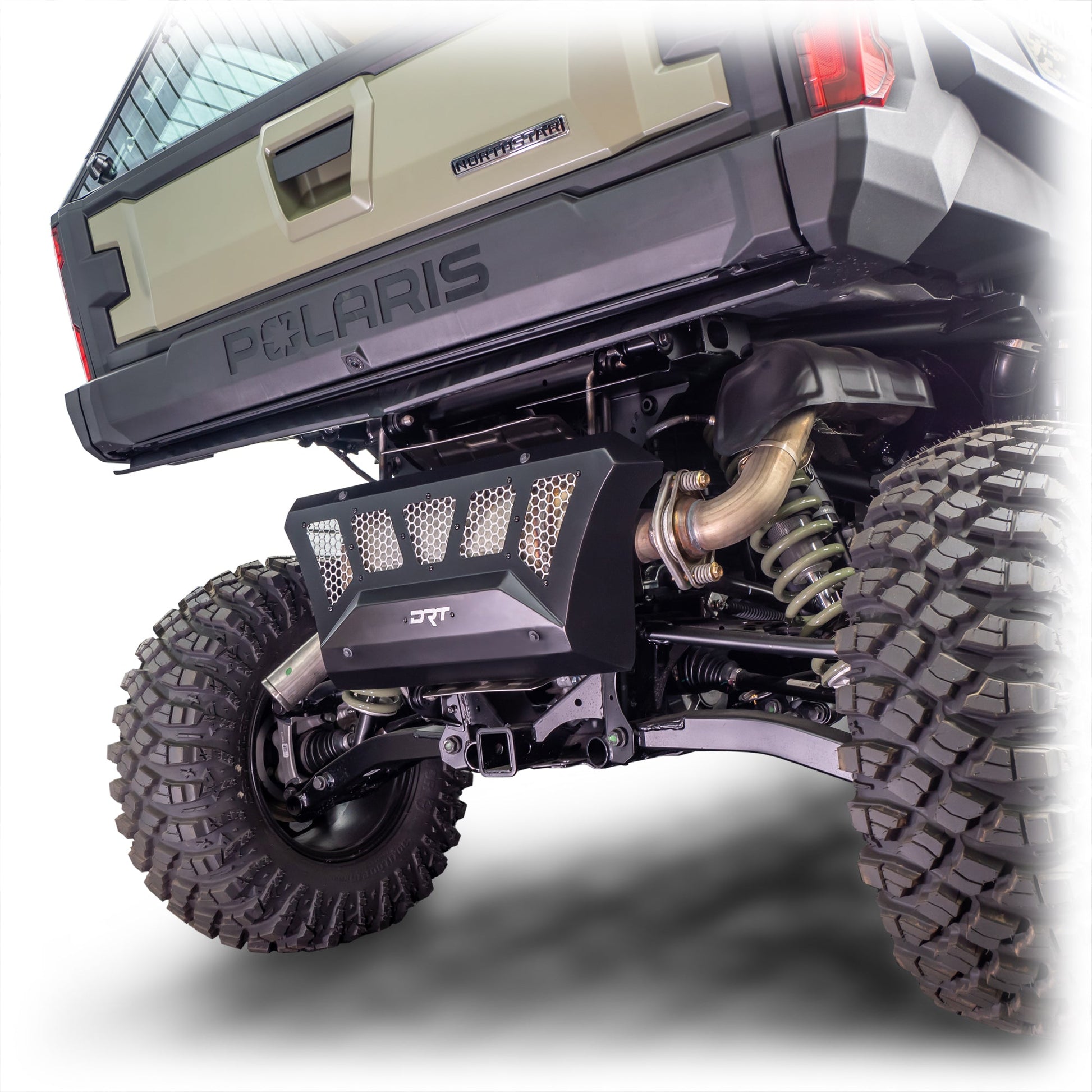 DRT Polaris 2024+ XPEDITION Vented Aluminum Exhaust Cover