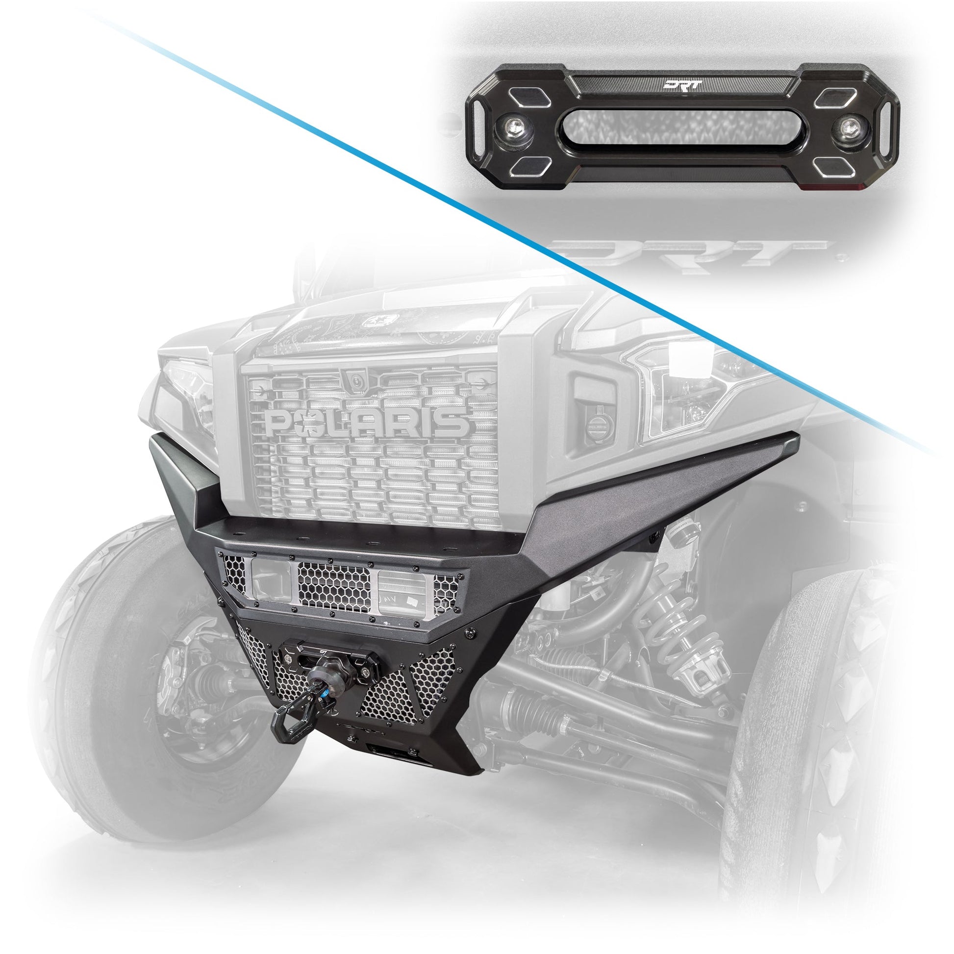 DRT Polaris 2024+ Xpedition Front Bumper – Heavy‑Duty Steel Protection