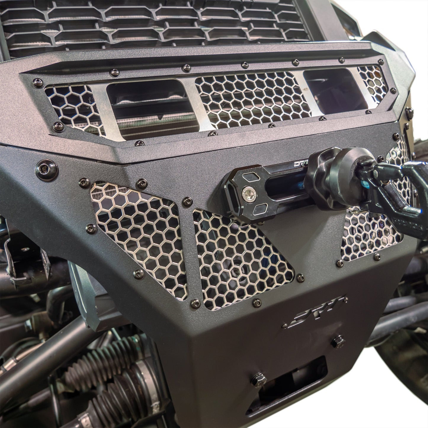 DRT Polaris 2024+ Xpedition Front Bumper – Heavy‑Duty Steel Protection