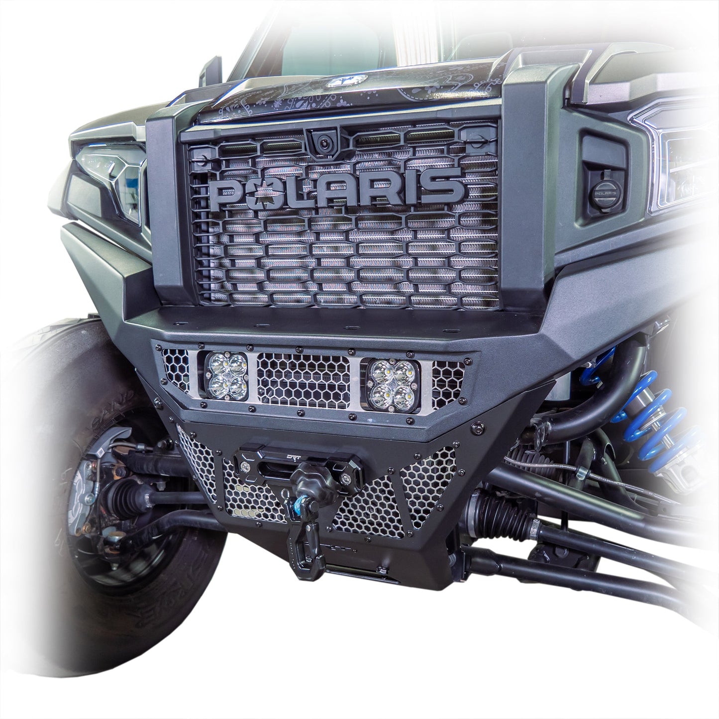 DRT Polaris 2024+ Xpedition Front Bumper – Heavy‑Duty Steel Protection
